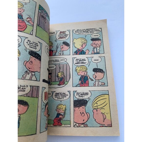 Dennis The Menace "Pocket Full Of Fun" Round & Round Comic Book - Picture 9 of 12